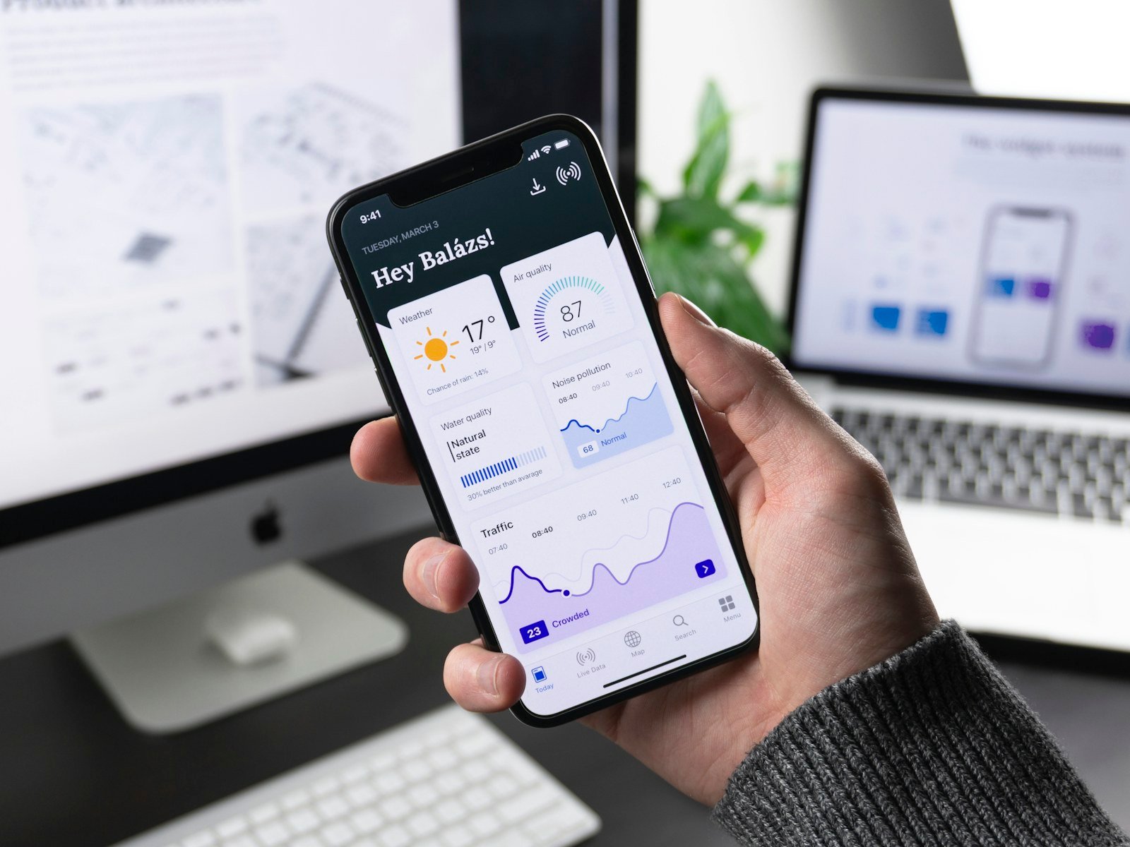 Application mobile en contexte